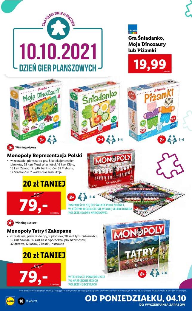 Gazetka promocyjna Lidl do 09/10/2021 str.18