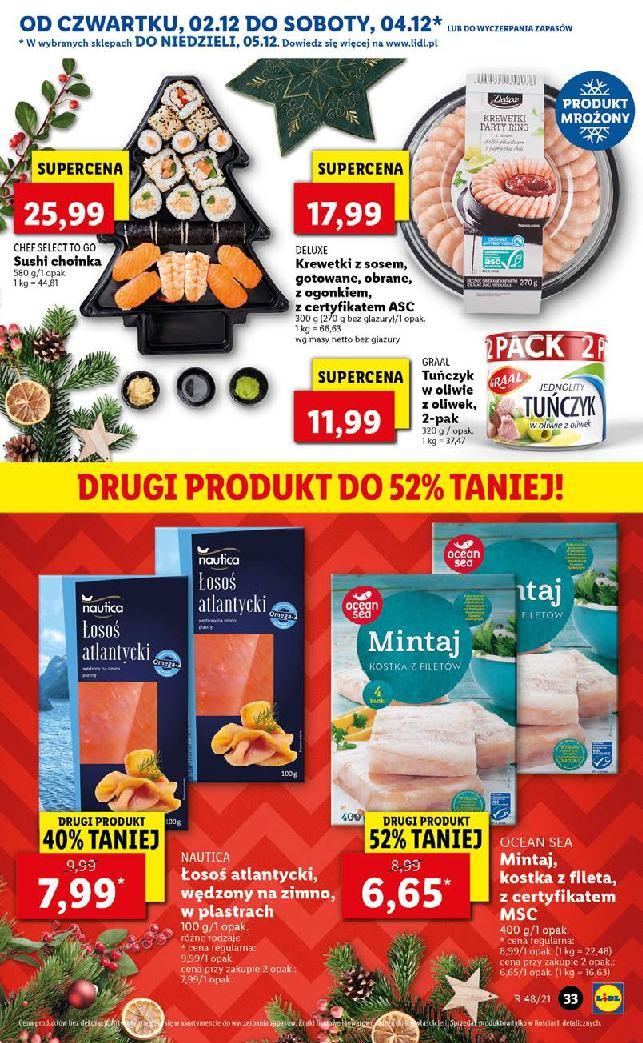 Gazetka promocyjna Lidl do 04/12/2021 str.33