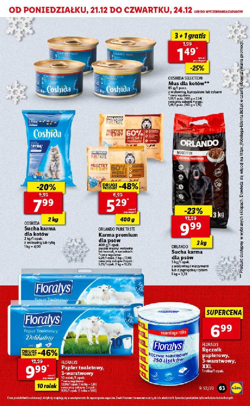 Gazetka promocyjna Lidl do 24/12/2020 str.63