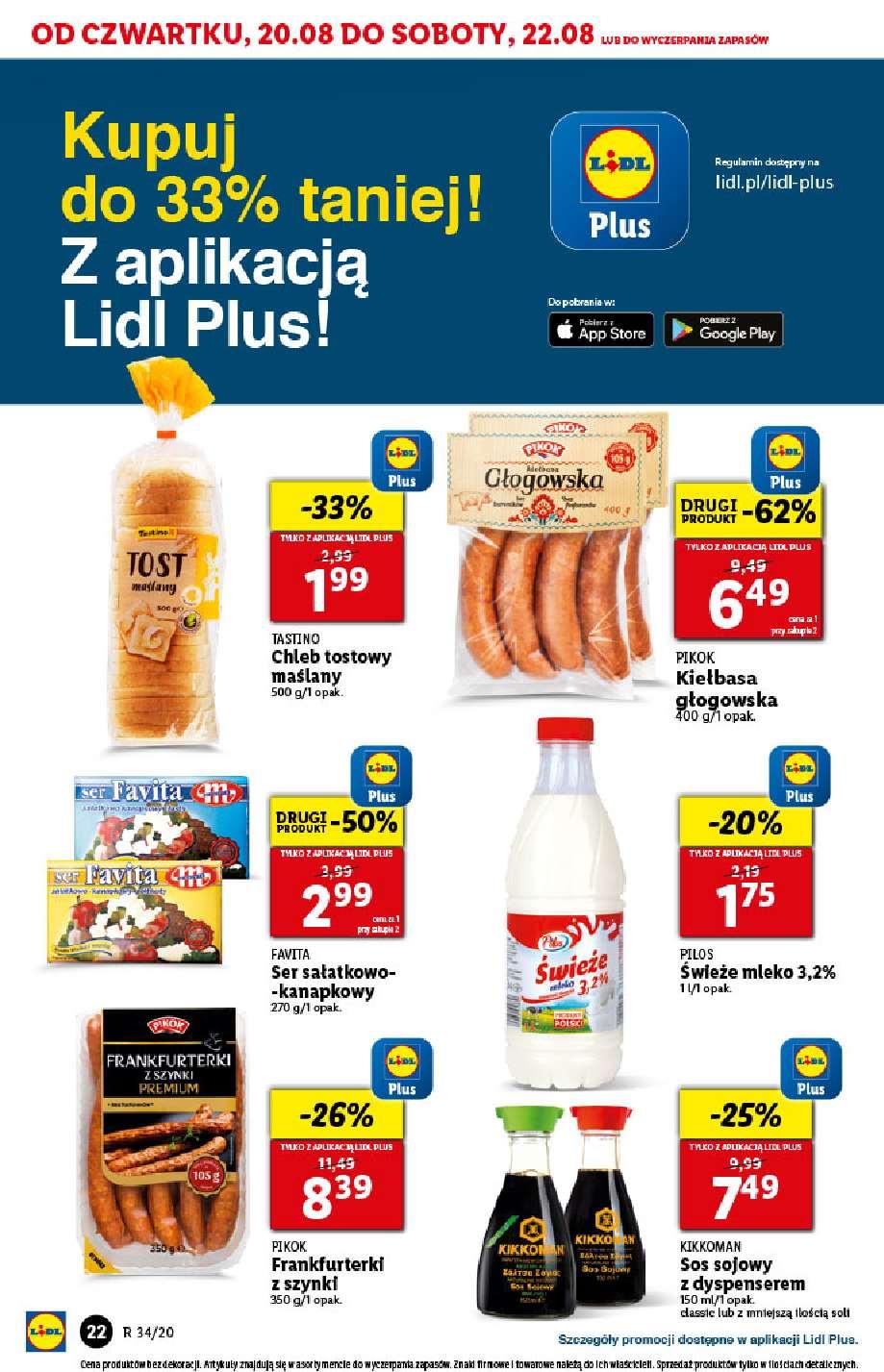 Gazetka promocyjna Lidl do 22/08/2020 str.22