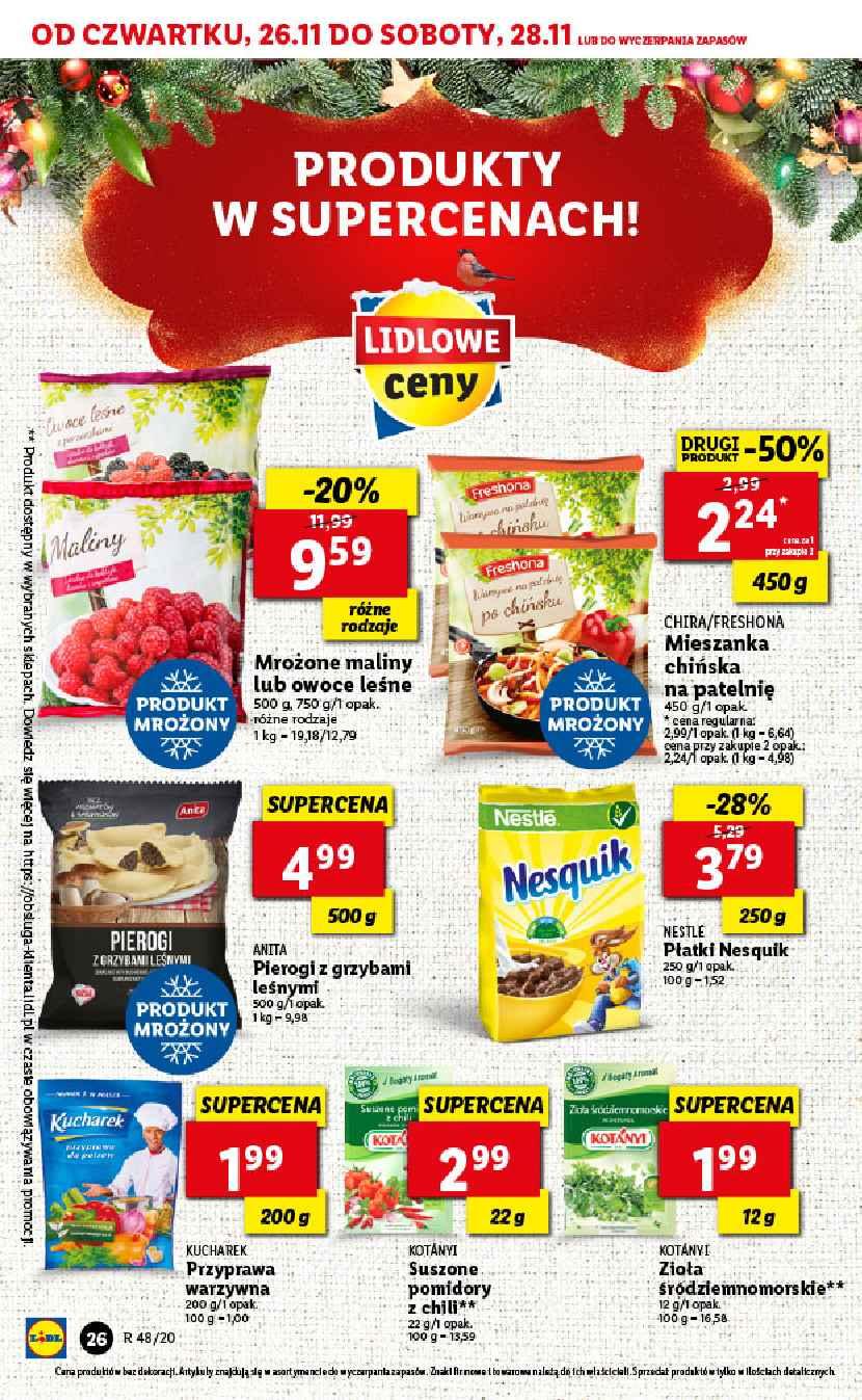 Gazetka promocyjna Lidl do 28/11/2020 str.26