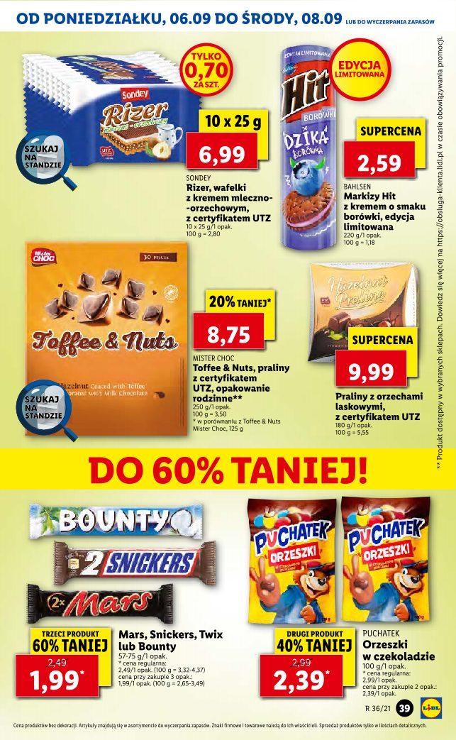 Gazetka promocyjna Lidl do 08/09/2021 str.39