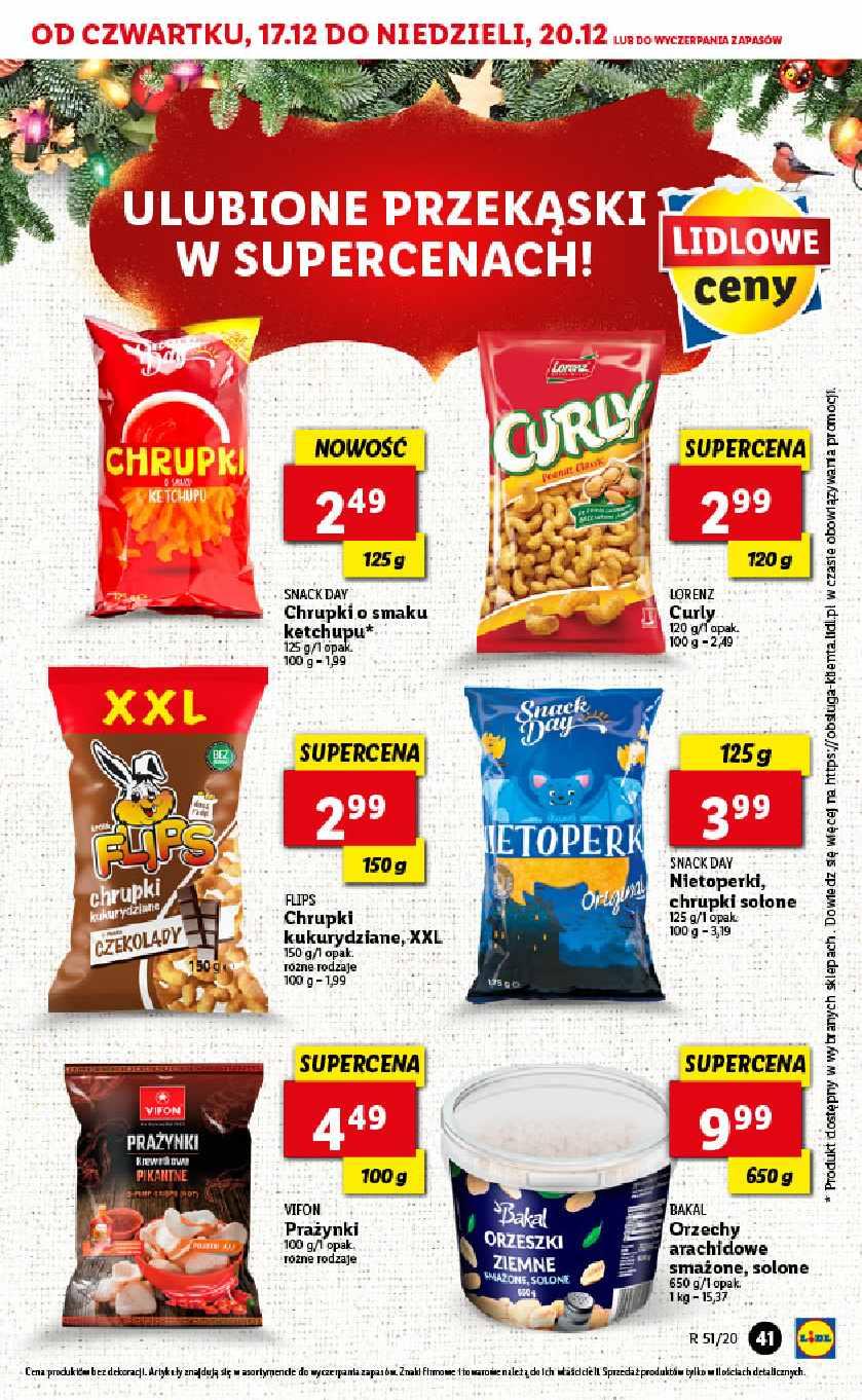 Gazetka promocyjna Lidl do 20/12/2020 str.41