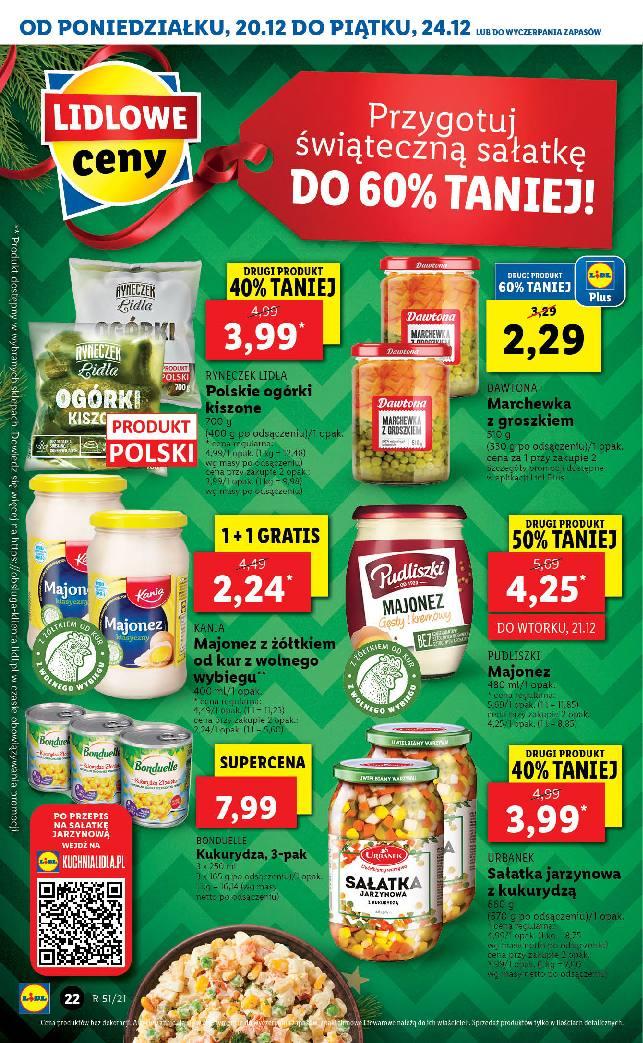 Gazetka promocyjna Lidl do 24/12/2021 str.22