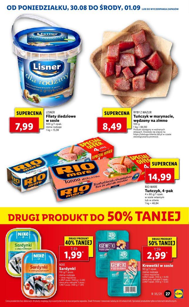 Gazetka promocyjna Lidl do 01/09/2021 str.27