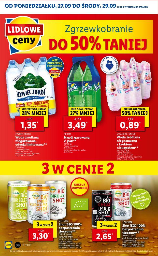 Gazetka promocyjna Lidl do 29/09/2021 str.38