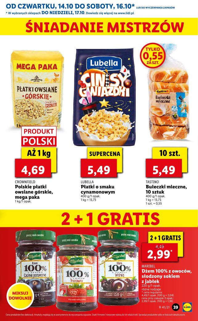 Gazetka promocyjna Lidl do 17/10/2021 str.39