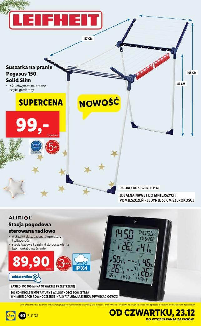 Gazetka promocyjna Lidl do 24/12/2021 str.40