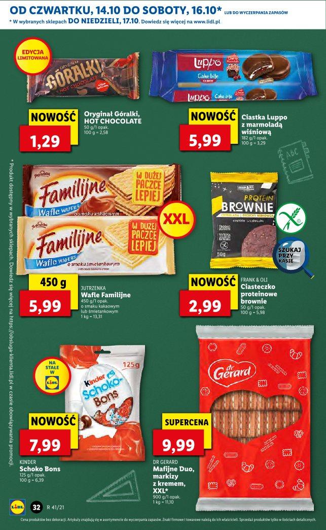 Gazetka promocyjna Lidl do 17/10/2021 str.32