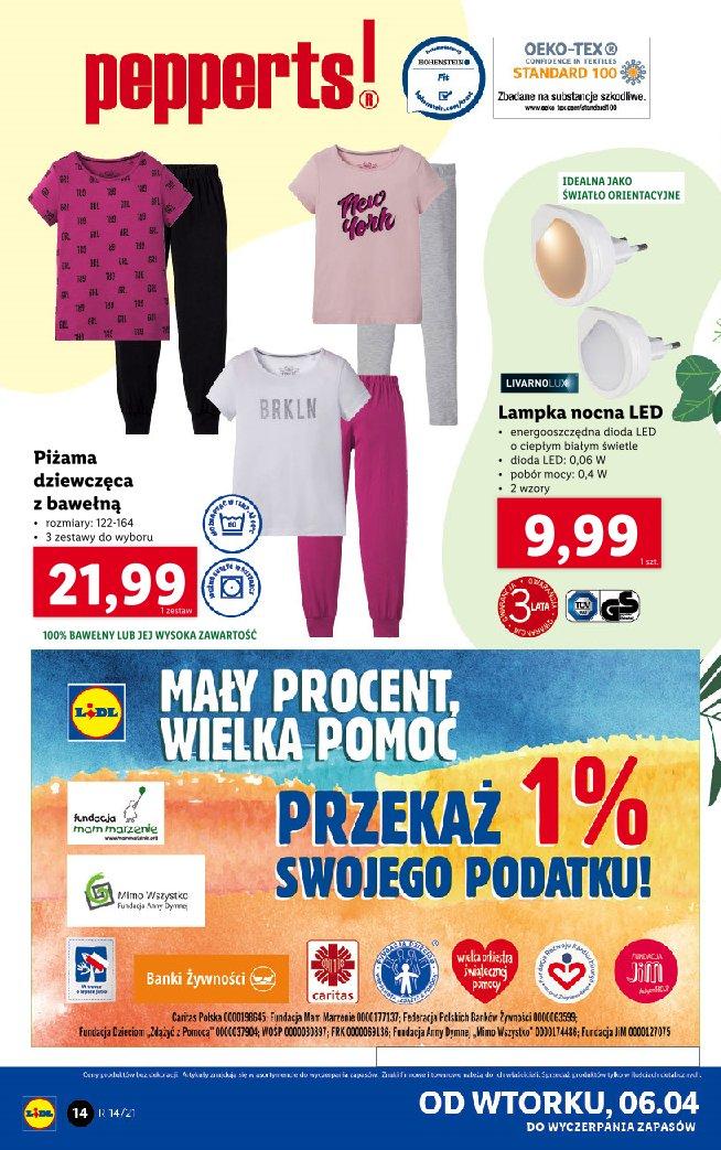 Gazetka promocyjna Lidl do 10/04/2021 str.14