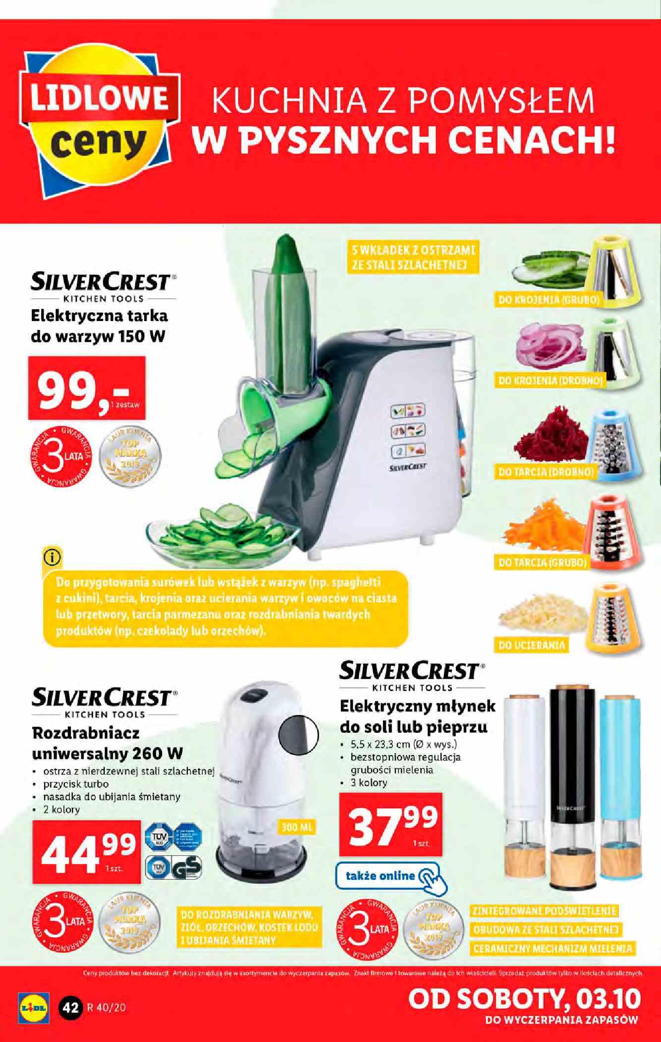 Gazetka promocyjna Lidl do 03/10/2020 str.42