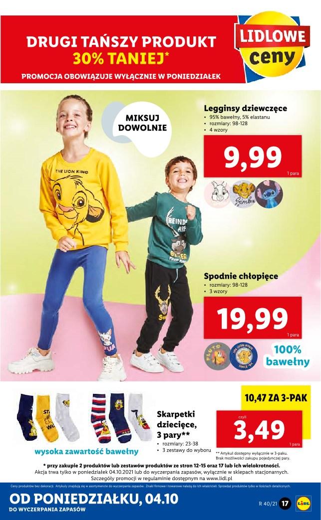 Gazetka promocyjna Lidl do 09/10/2021 str.17