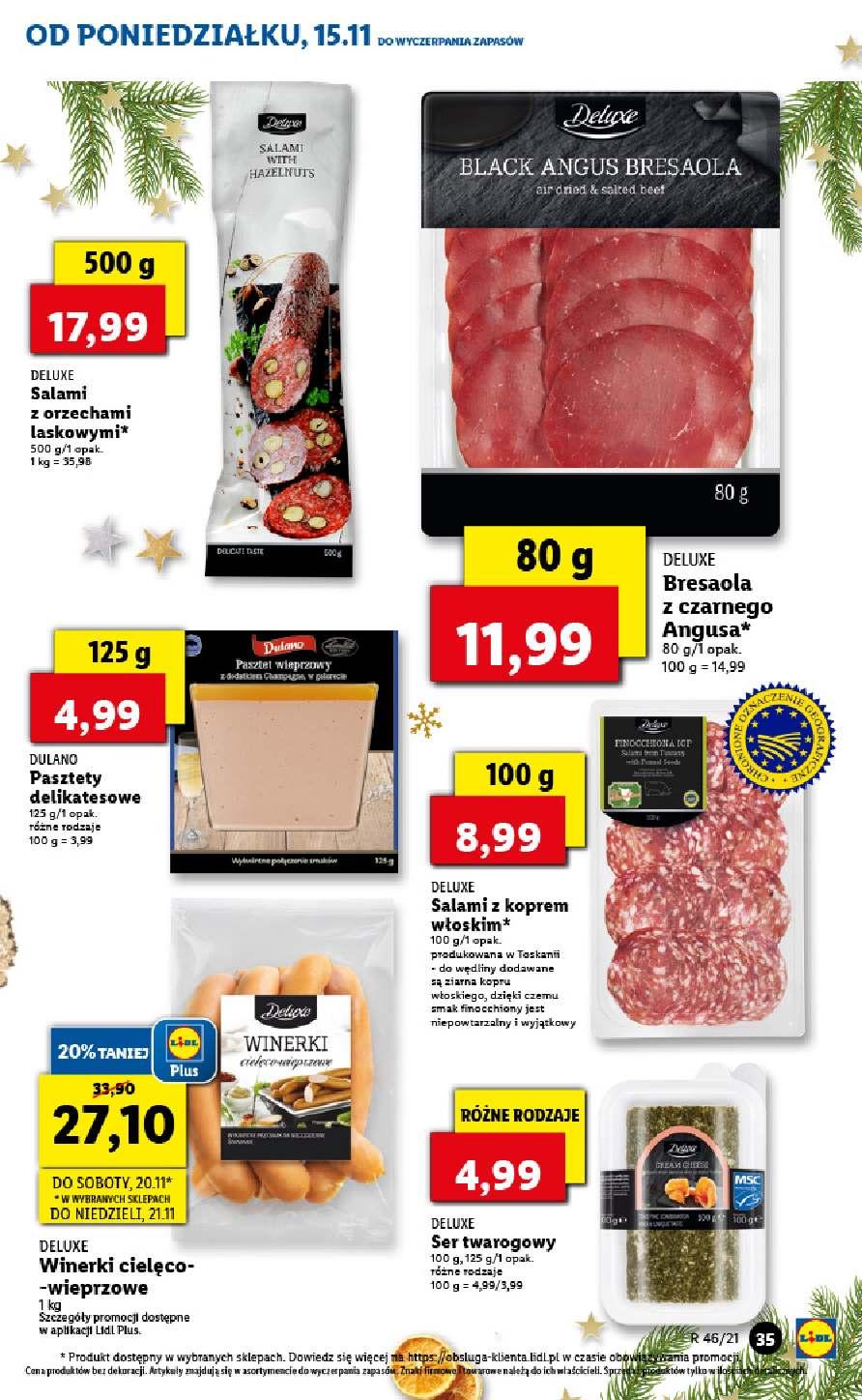 Gazetka promocyjna Lidl do 17/11/2021 str.35