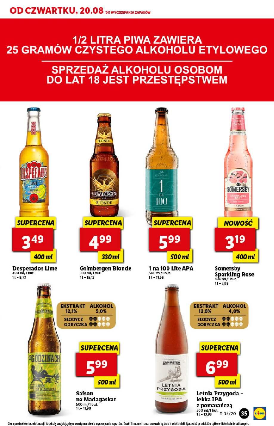 Gazetka promocyjna Lidl do 22/08/2020 str.35