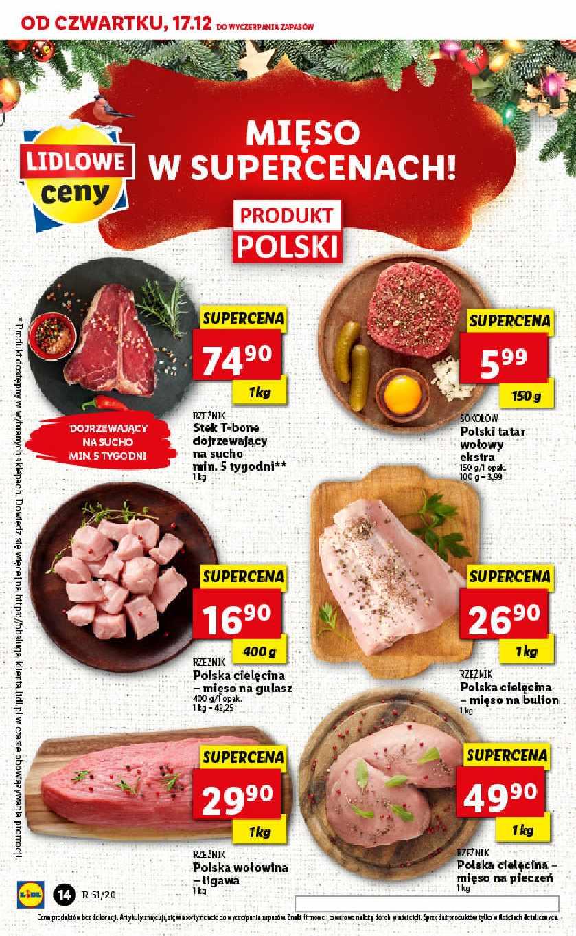 Gazetka promocyjna Lidl do 20/12/2020 str.14