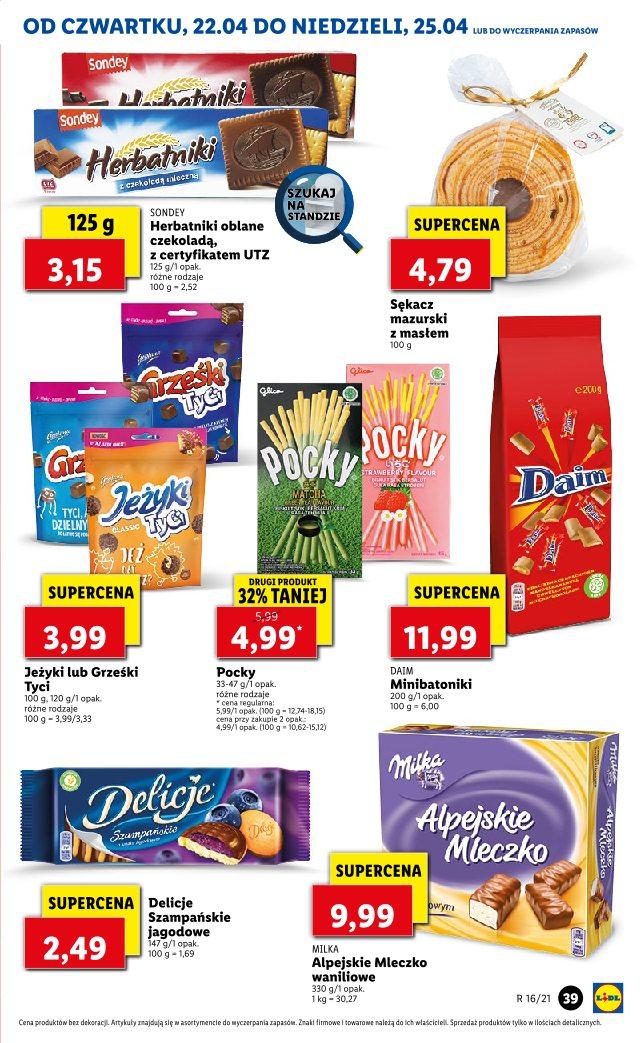 Gazetka promocyjna Lidl do 25/04/2021 str.39