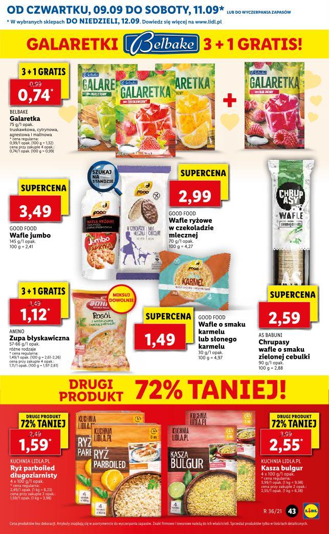 Gazetka promocyjna Lidl do 11/09/2021 str.43