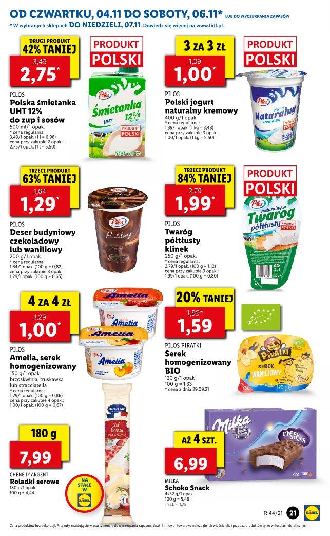 Gazetka promocyjna Lidl do 06/11/2021 str.21