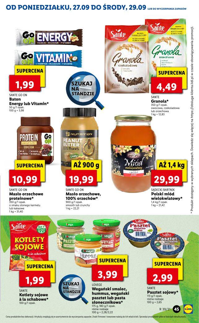 Gazetka promocyjna Lidl do 29/09/2021 str.45