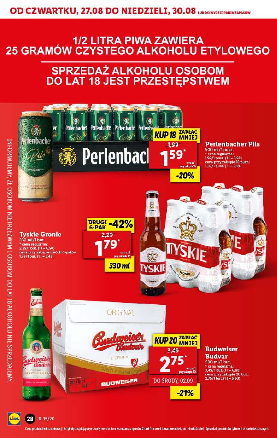 Gazetka promocyjna Lidl do 30/08/2020 str.28