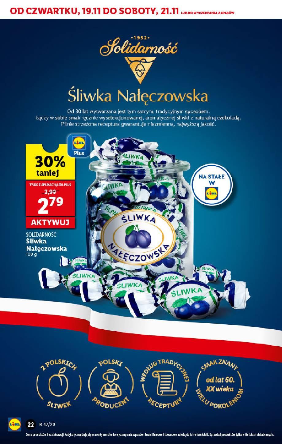 Gazetka promocyjna Lidl do 21/11/2020 str.22