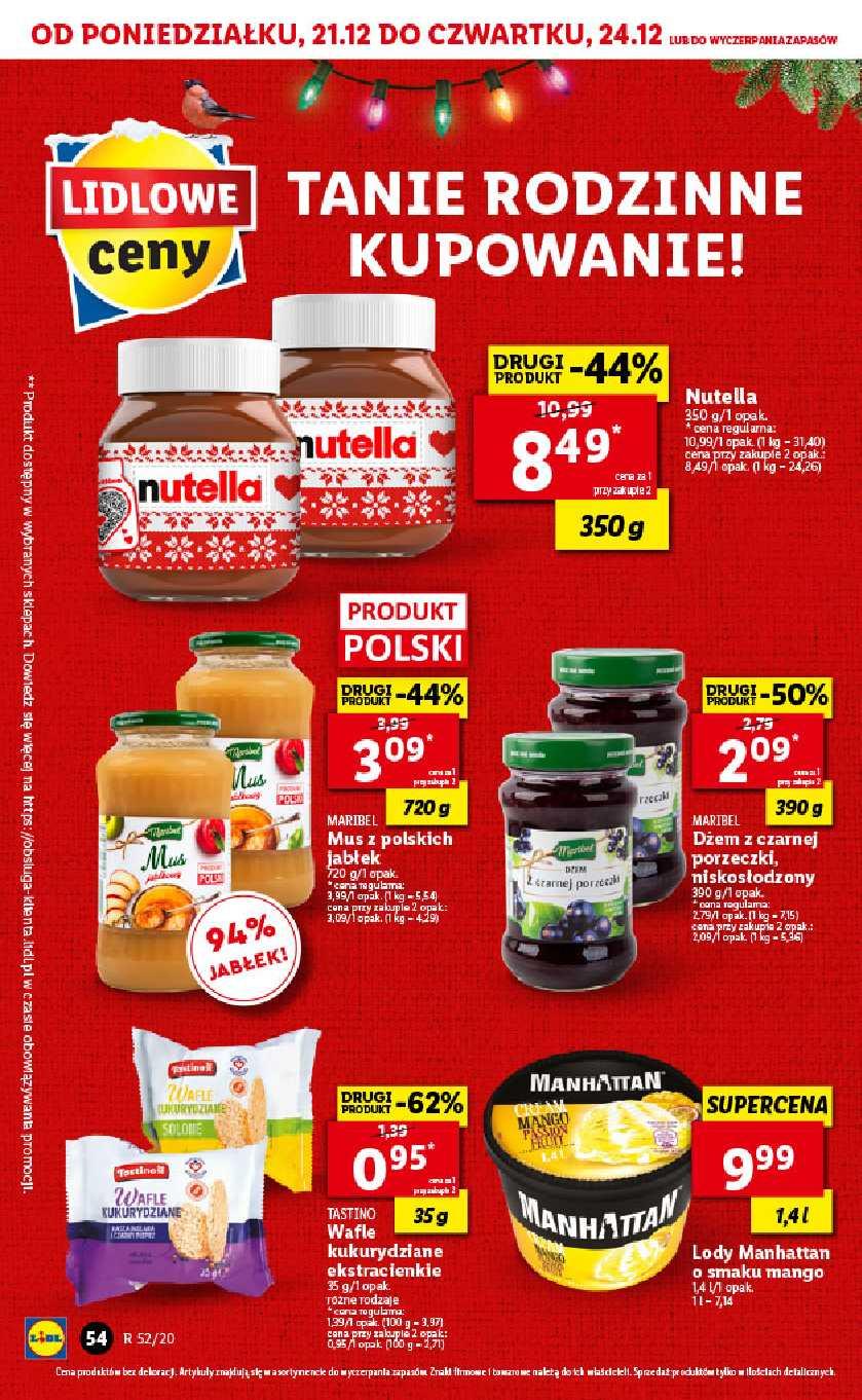 Gazetka promocyjna Lidl do 24/12/2020 str.54