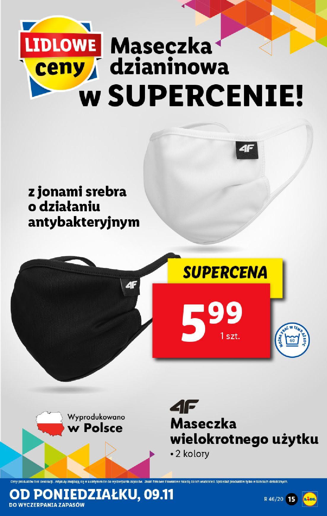 Gazetka promocyjna Lidl do 14/11/2020 str.15