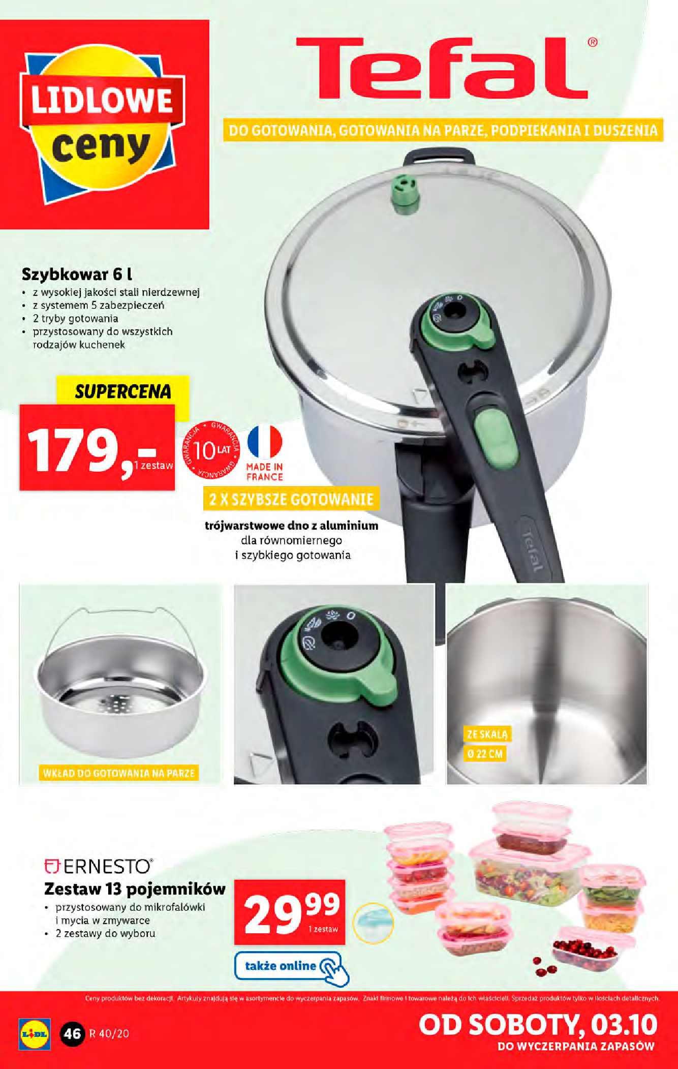 Gazetka promocyjna Lidl do 03/10/2020 str.46