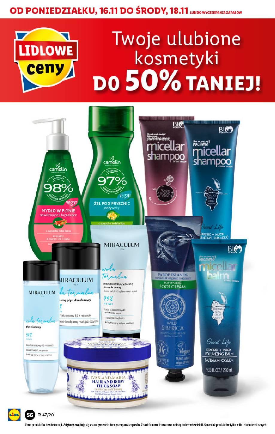 Gazetka promocyjna Lidl do 18/11/2020 str.56