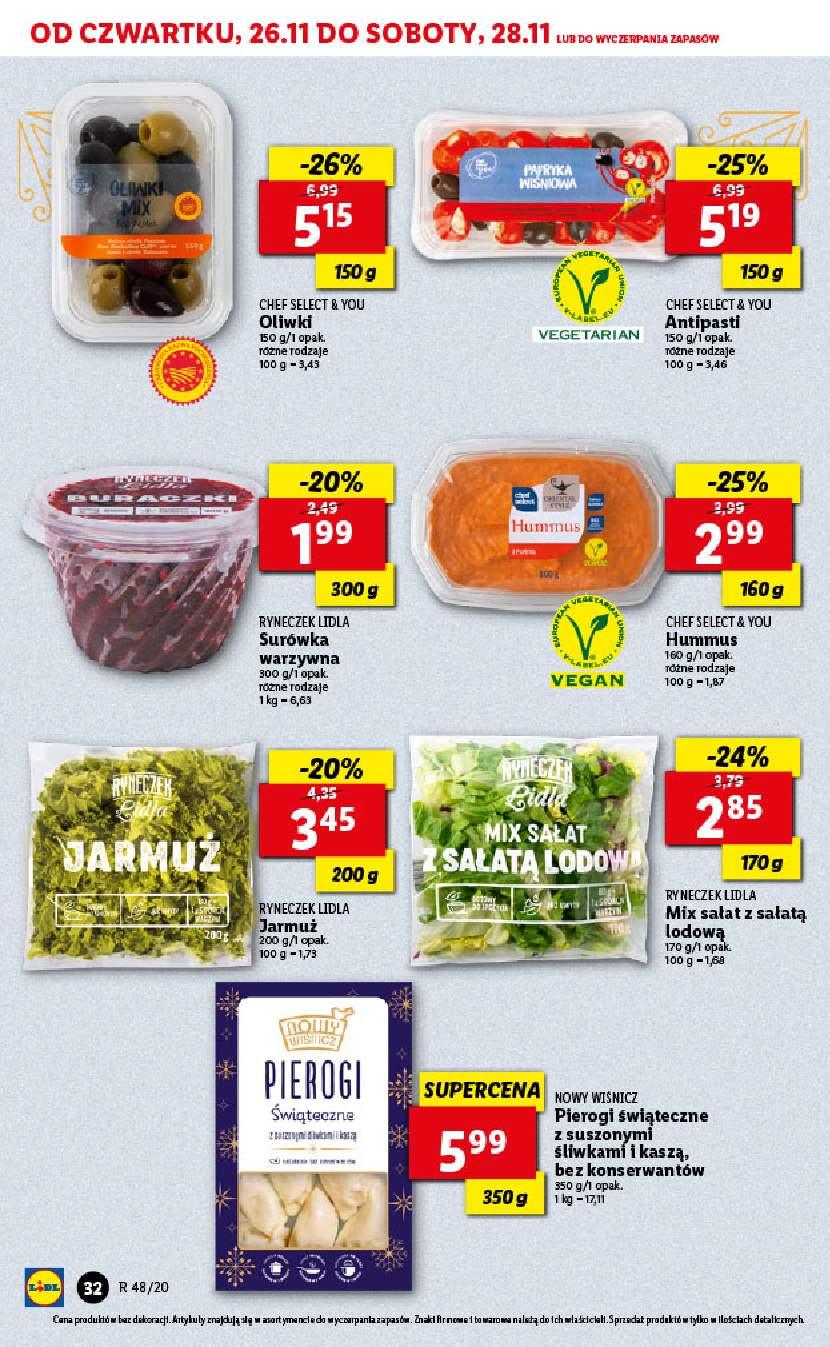 Gazetka promocyjna Lidl do 28/11/2020 str.32