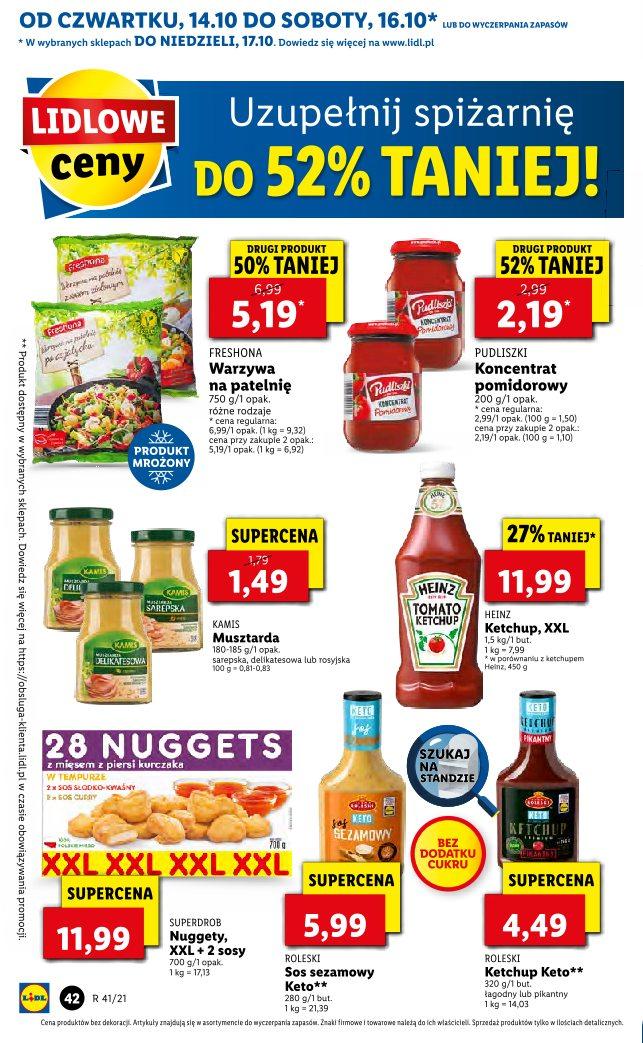 Gazetka promocyjna Lidl do 17/10/2021 str.42