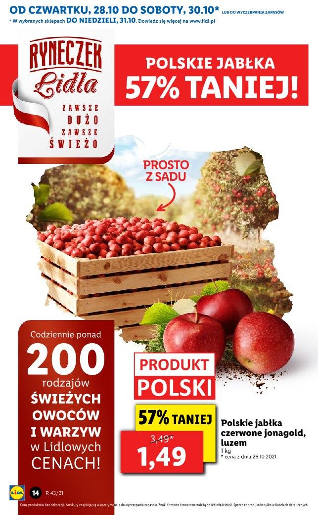 Gazetka promocyjna Lidl do 30/10/2021 str.14