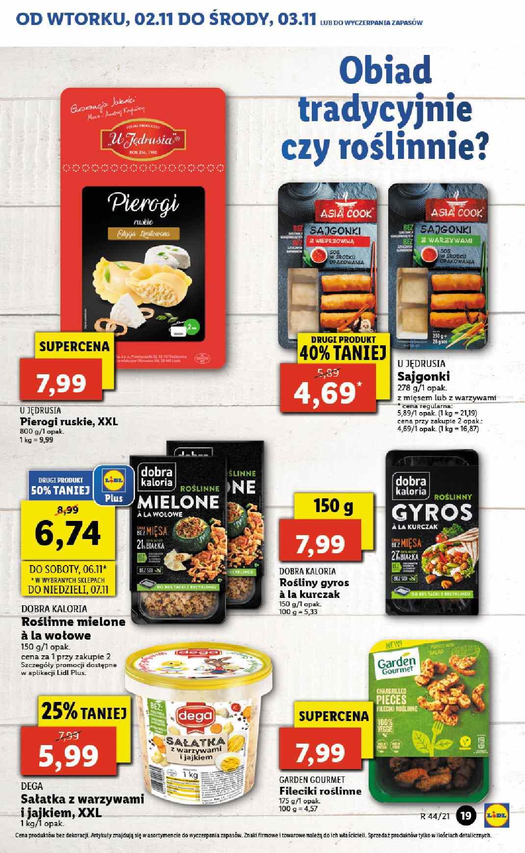 Gazetka promocyjna Lidl do 03/11/2021 str.19