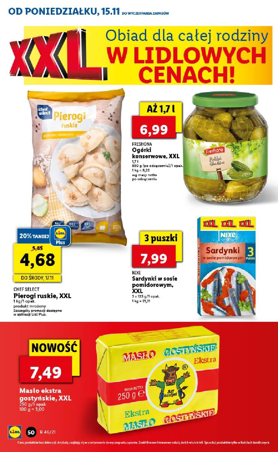 Gazetka promocyjna Lidl do 17/11/2021 str.50