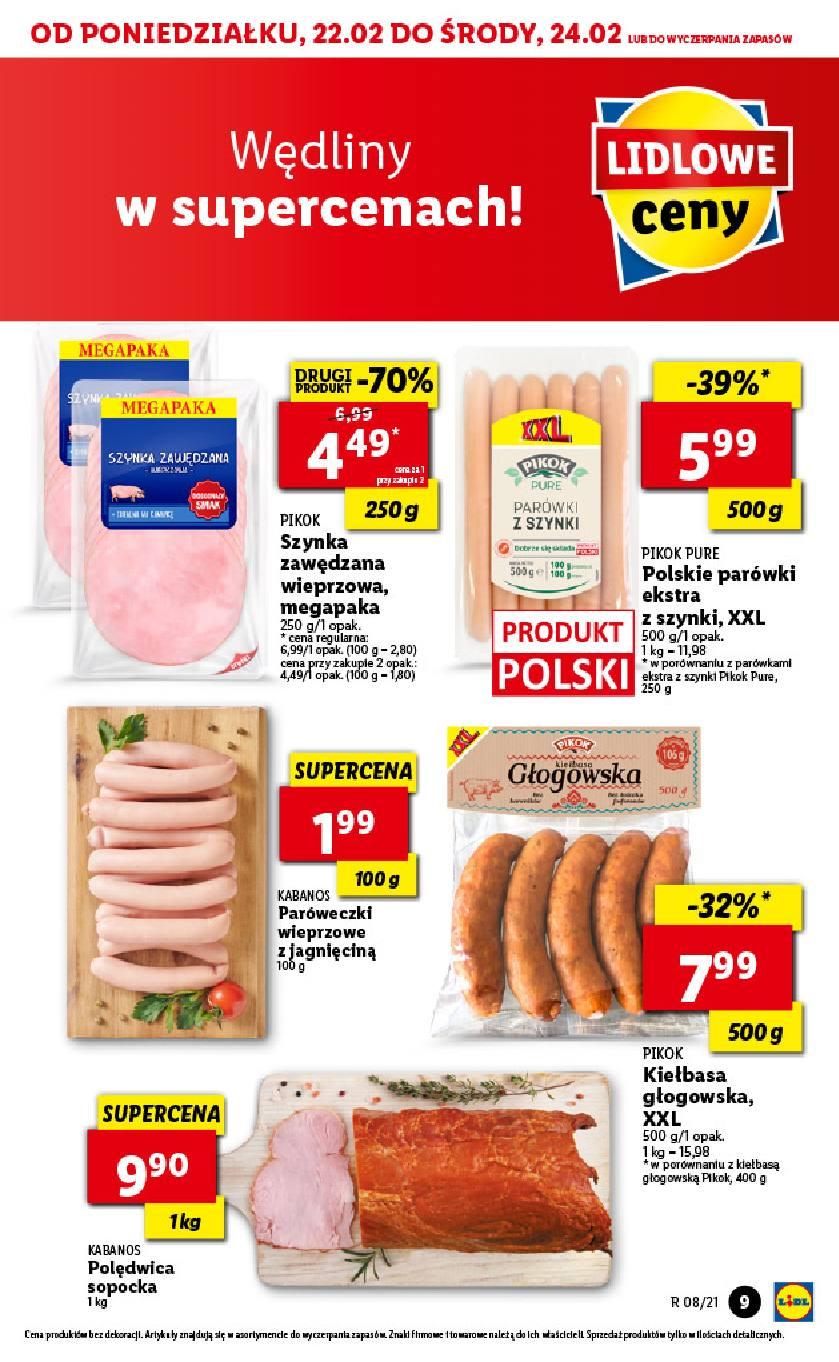 Gazetka promocyjna Lidl do 24/02/2021 str.9