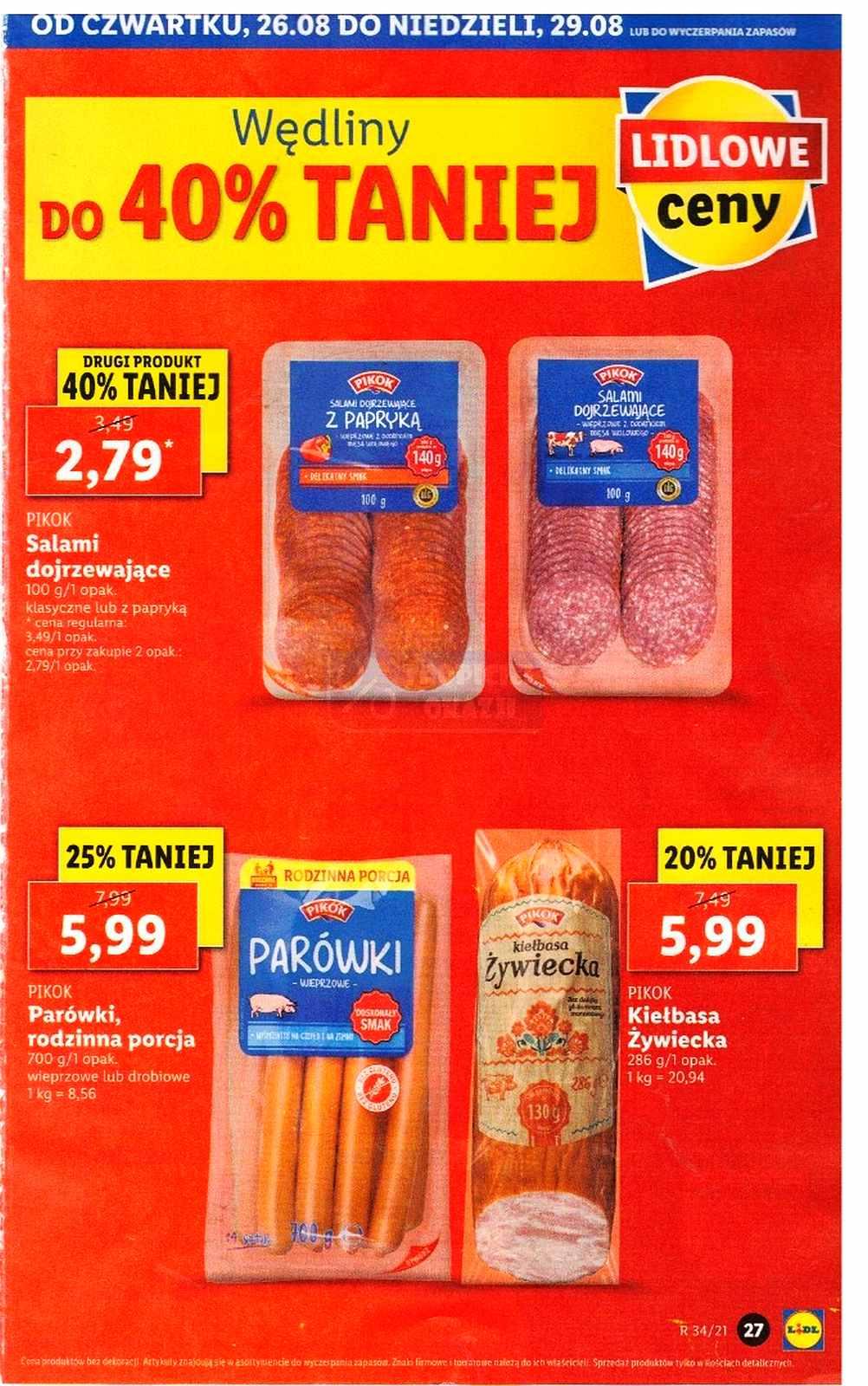 Gazetka promocyjna Lidl do 29/08/2021 str.27