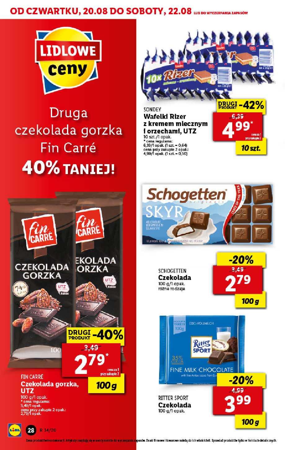 Gazetka promocyjna Lidl do 22/08/2020 str.28