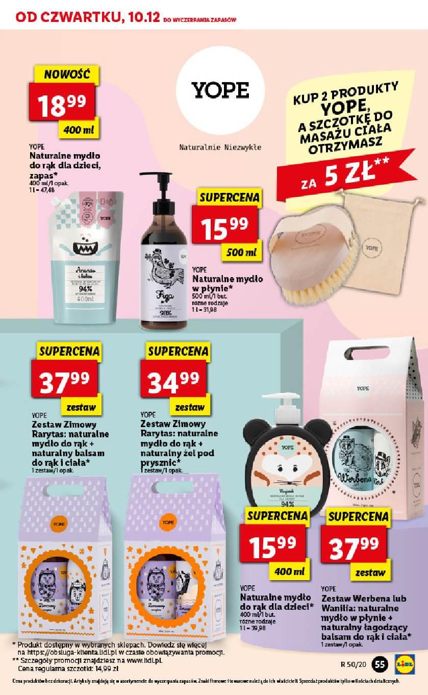 Gazetka promocyjna Lidl do 13/12/2020 str.55