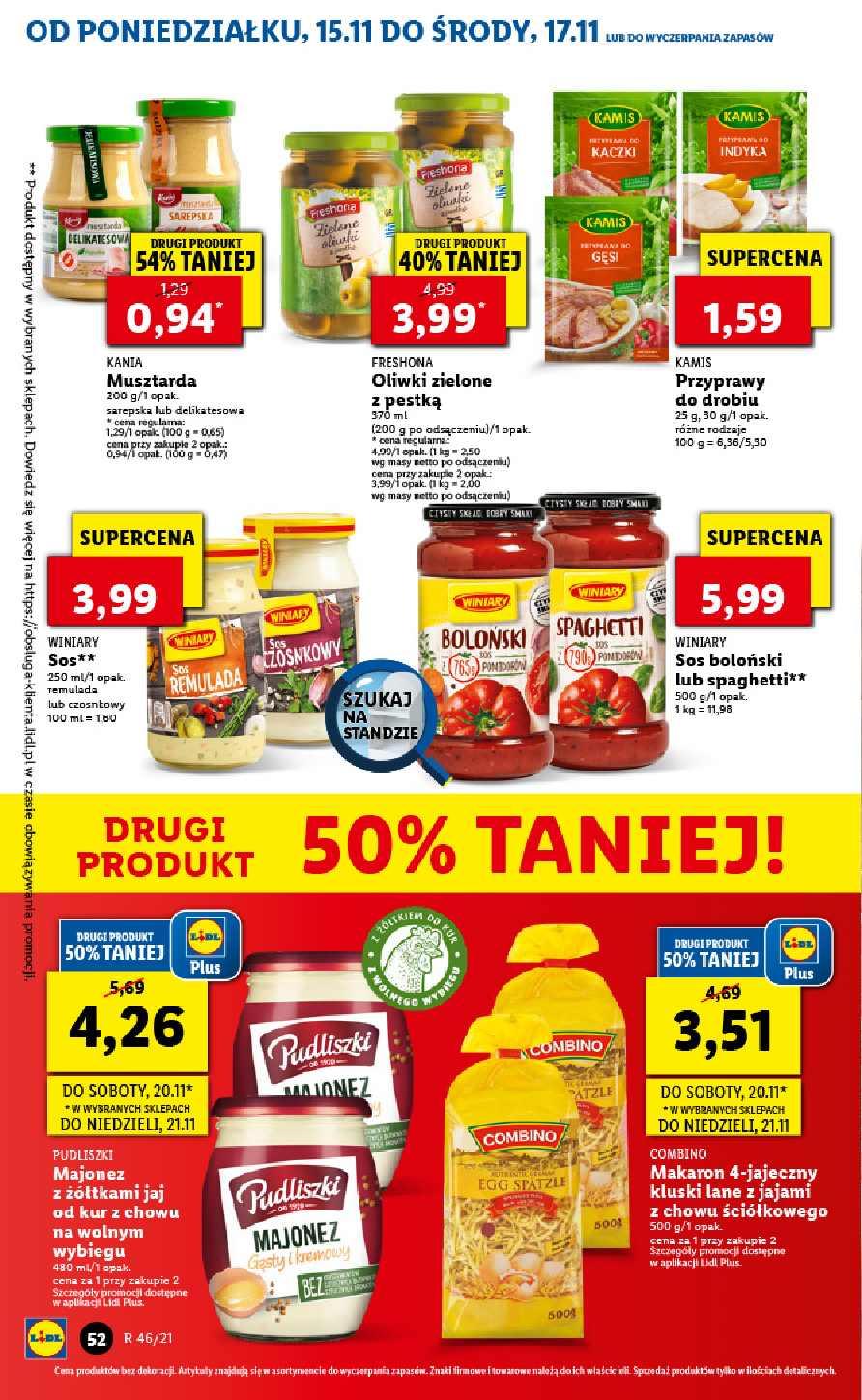 Gazetka promocyjna Lidl do 17/11/2021 str.52