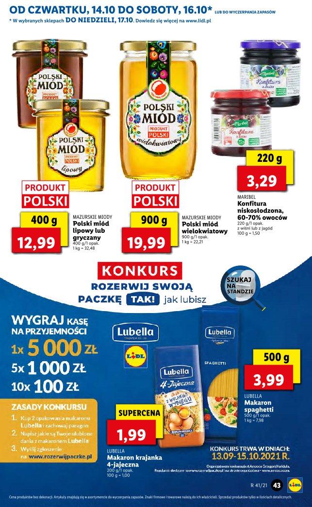 Gazetka promocyjna Lidl do 17/10/2021 str.43