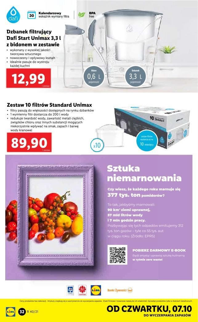 Gazetka promocyjna Lidl do 09/10/2021 str.32