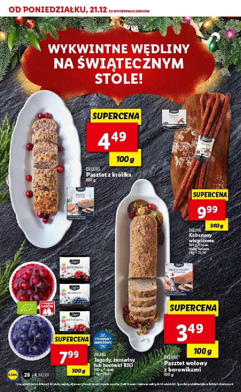 Gazetka promocyjna Lidl do 24/12/2020 str.28