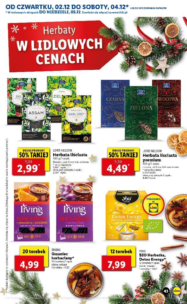 Gazetka promocyjna Lidl do 04/12/2021 str.43