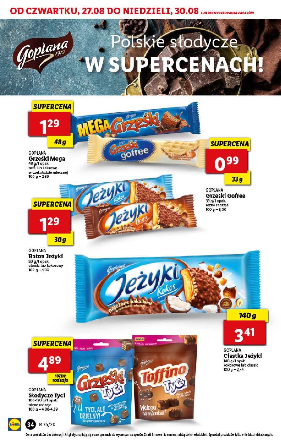 Gazetka promocyjna Lidl do 30/08/2020 str.34