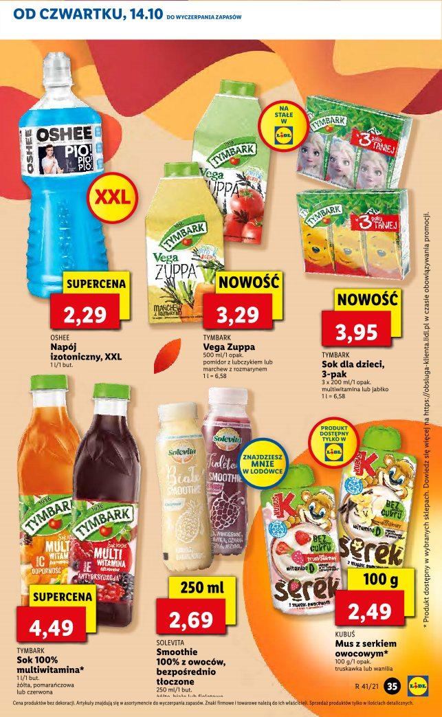 Gazetka promocyjna Lidl do 17/10/2021 str.35