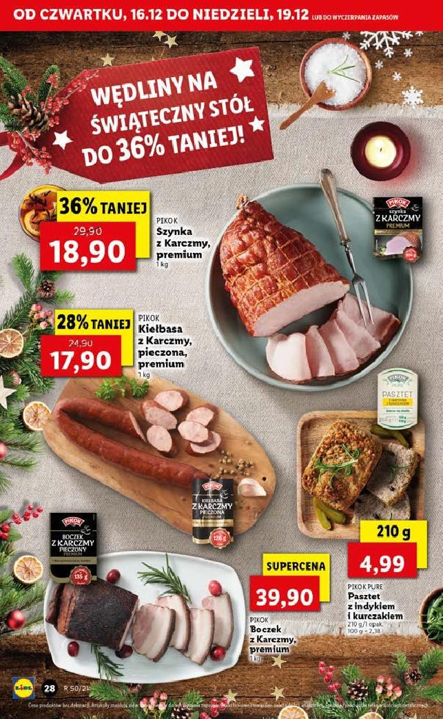 Gazetka promocyjna Lidl do 19/12/2021 str.28