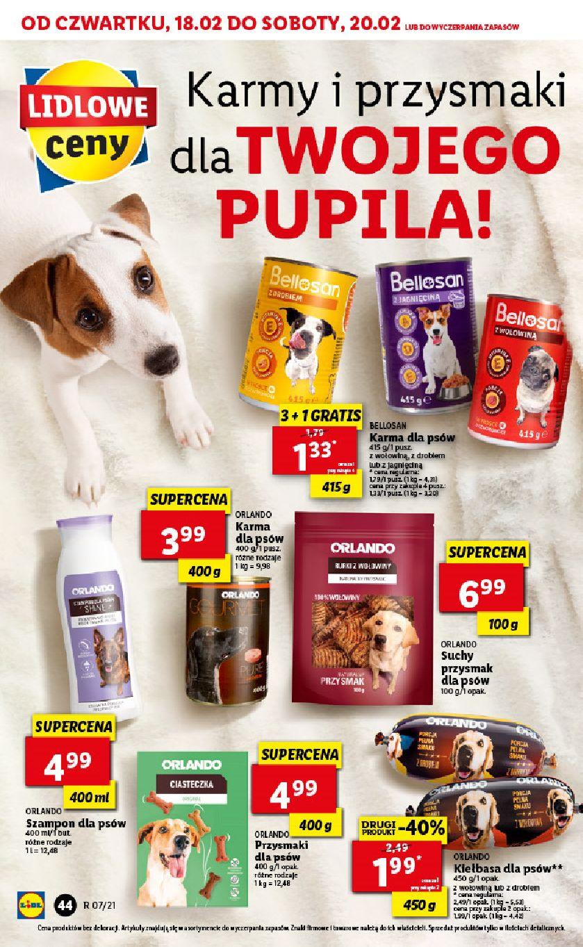 Gazetka promocyjna Lidl do 20/02/2021 str.44