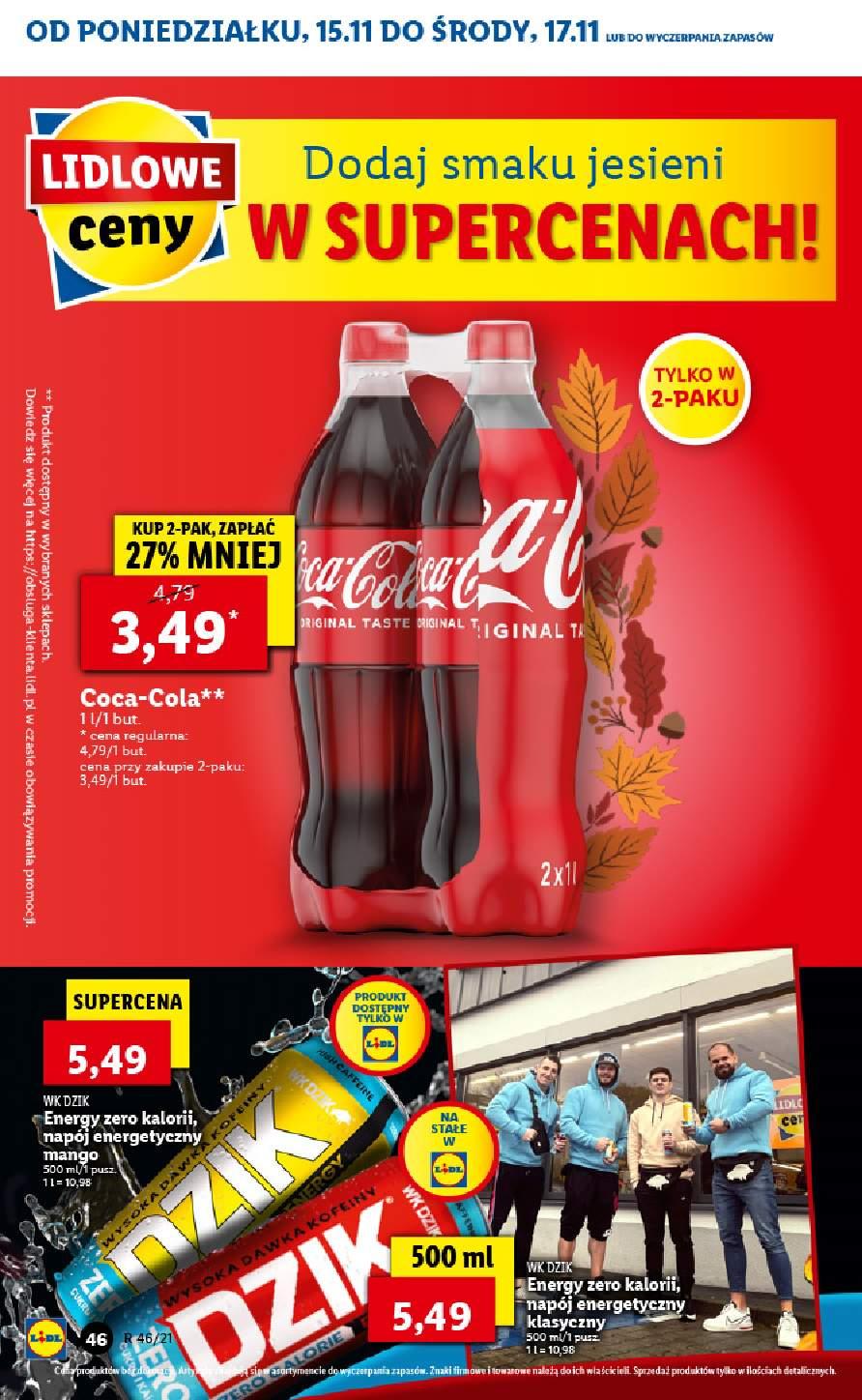 Gazetka promocyjna Lidl do 17/11/2021 str.46