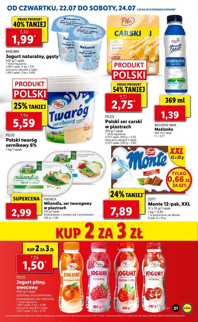 Gazetka promocyjna Lidl do 24/07/2021 str.21