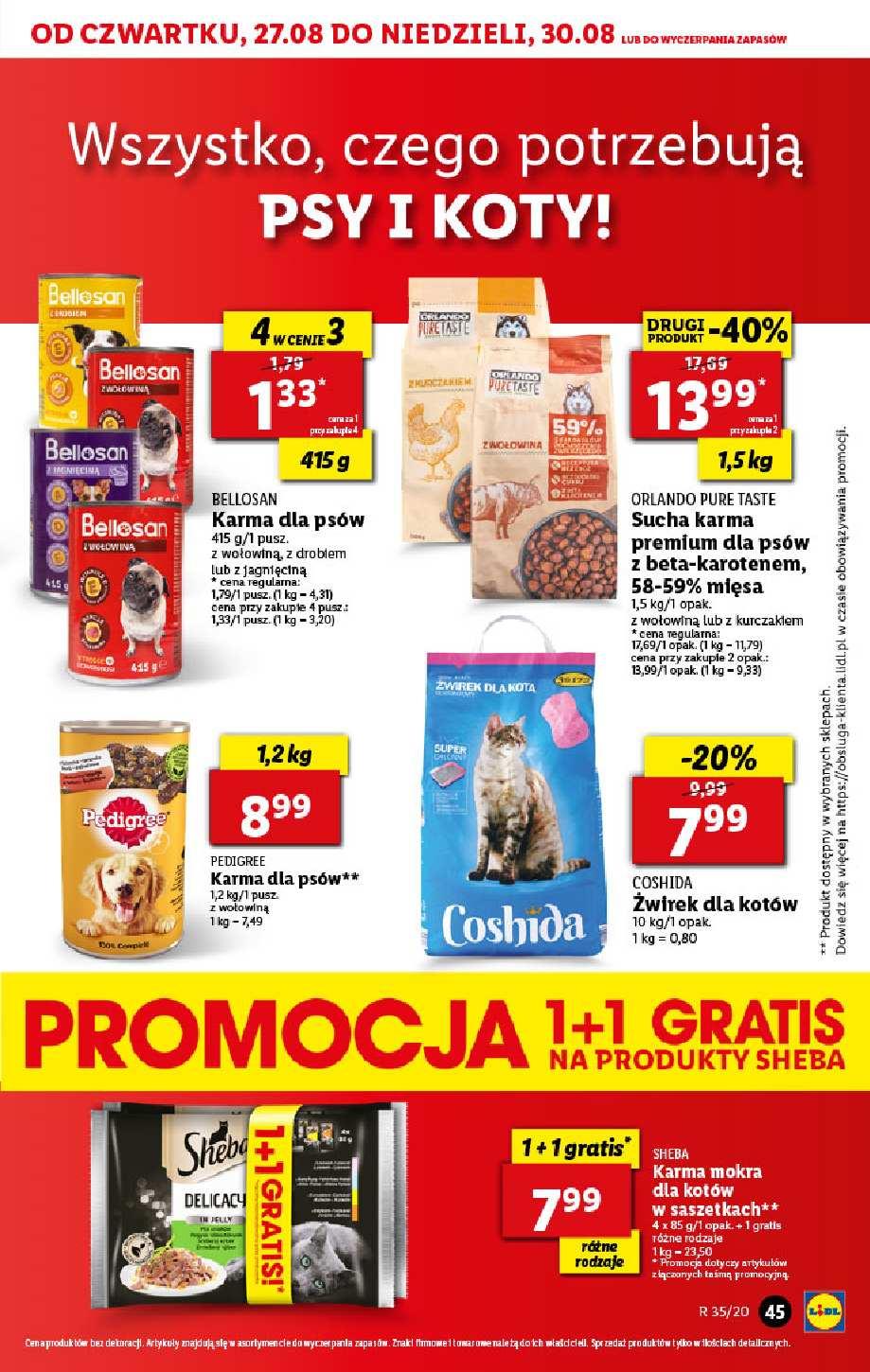 Gazetka promocyjna Lidl do 30/08/2020 str.45